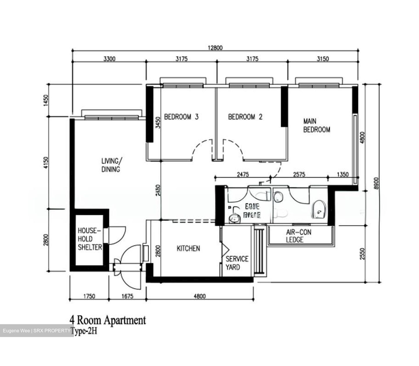 Blk 140D Yung Ho Spring I (Jurong West), HDB 4 Rooms #579192711